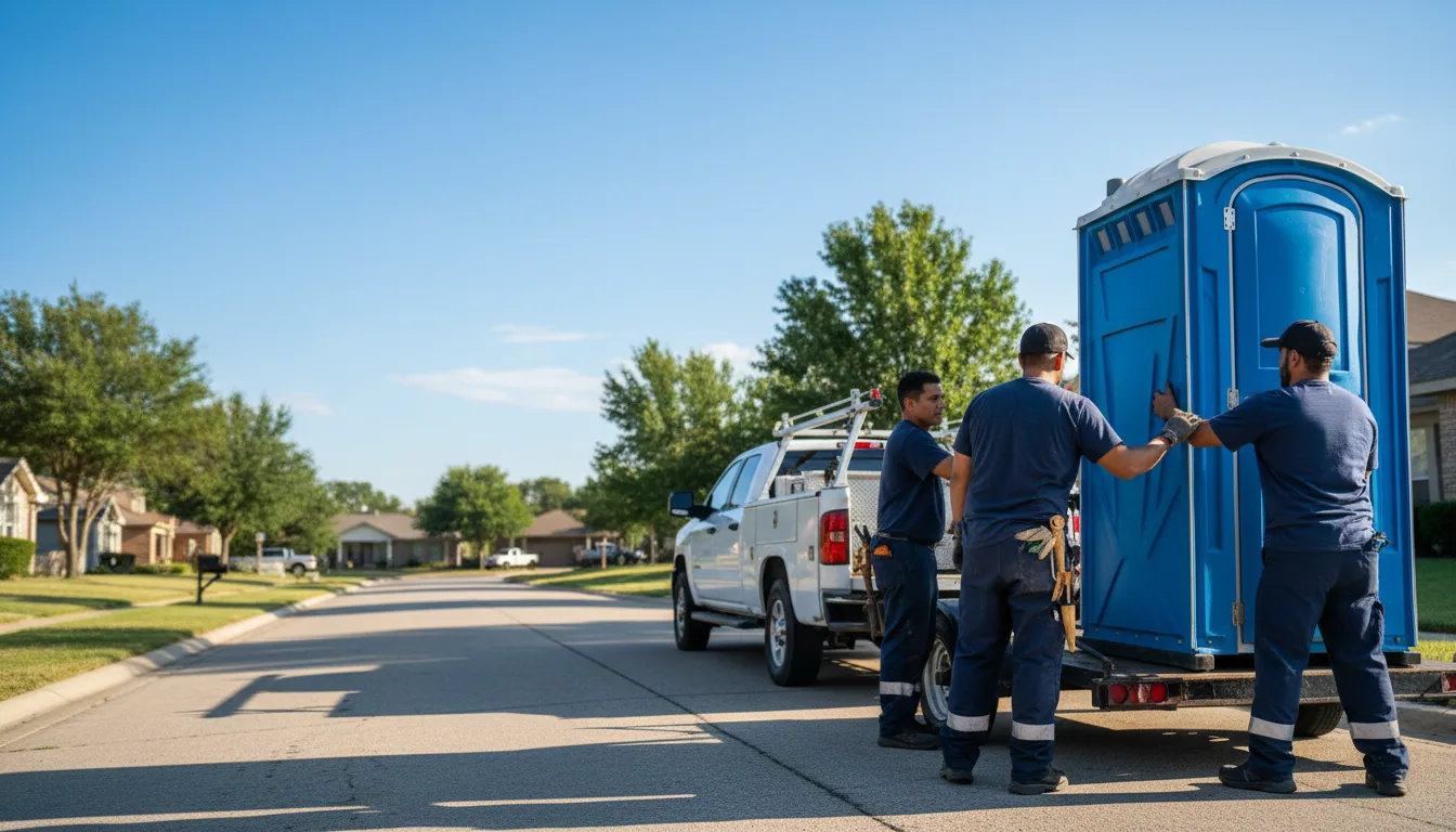 Portable Toilet Rental in Cashion, OK near me